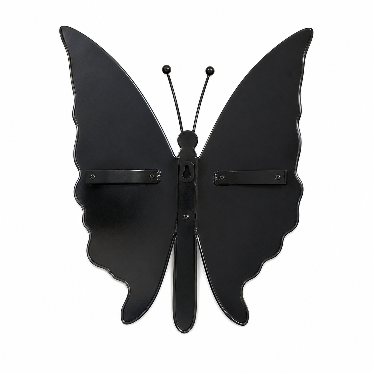 Hand Painted Metal Butterfly Wall Decor