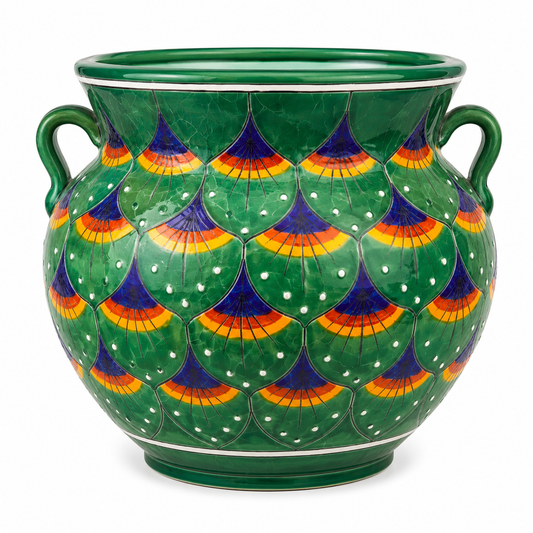 Ceramic Planter Pot with Handles