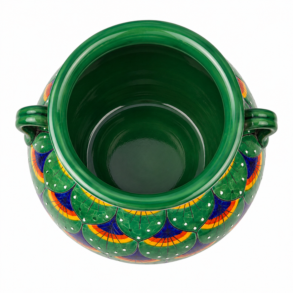 Ceramic Planter Pot with Handles
