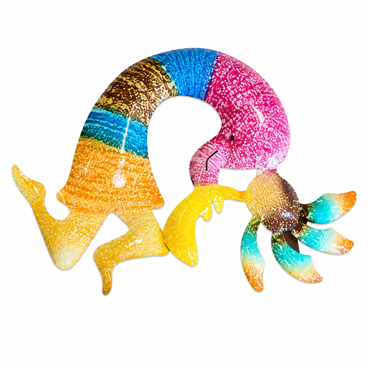 Metal Kokopelli Wall Art Decor